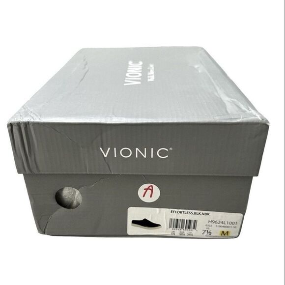 Vionic Essence Effortless Mule Sneaker Slip-On Shoes Black Women’s Size 7.5 - Picture 10 of 10